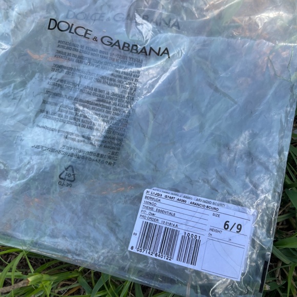 Dolce & Gabbana Infant Logo Patch Track Shorts and Zip-Up Hoodie - Picture 15 of 16